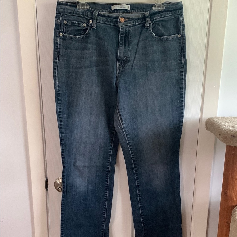Levi's 505 straight leg jeans